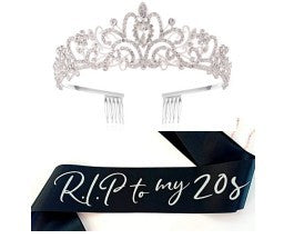 Ladies glamorous tiara with elegant design and sturdy hair combs Stornfield