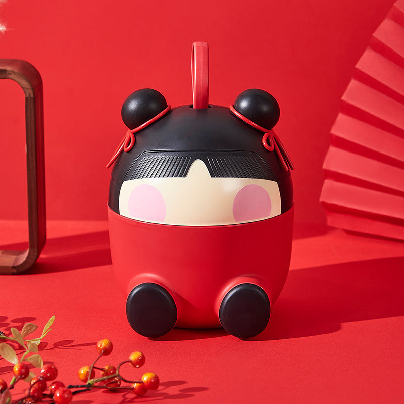 Cute Cartoon-Themed Trash Can Stornfield