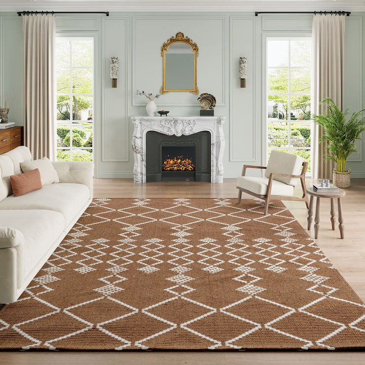 Geometric Patterned Area Rug