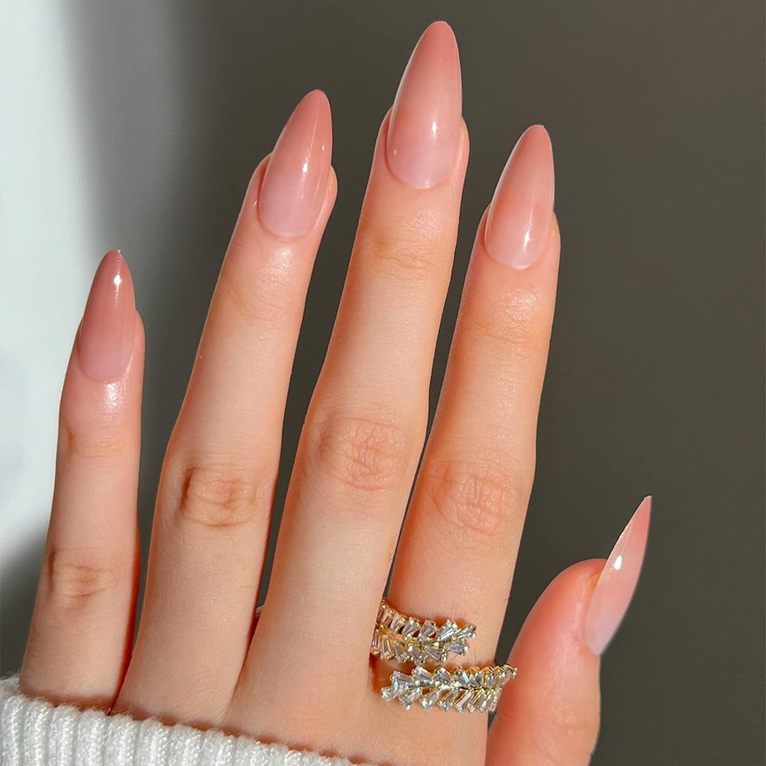 Premium Almond-Shaped Press-On Nail Tips Stornfield