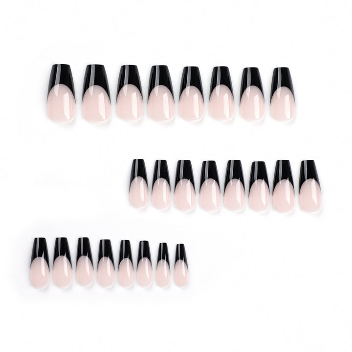 Nail art set with outstanding French design Stornfield