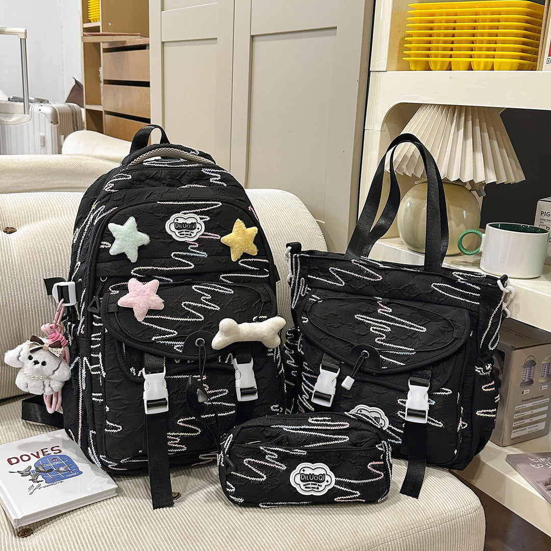 Multi-Compartment School Backpack Stornfield