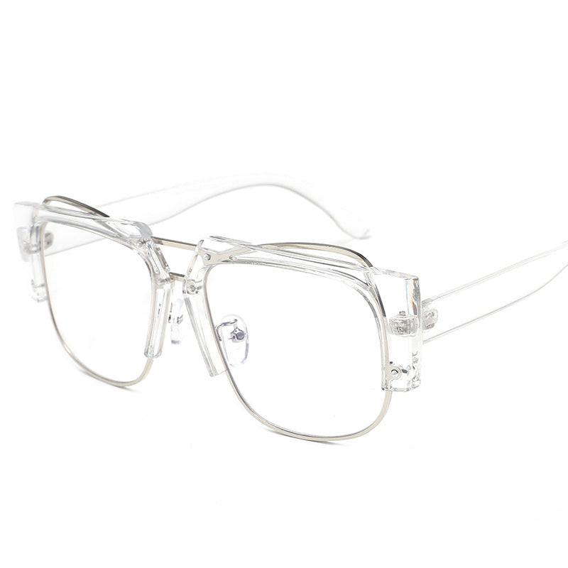 Women Fashion Square Sunglasses with Unique Chain Design Stornfield