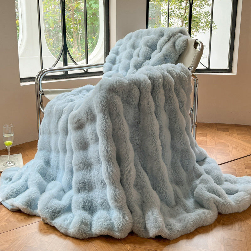 Luxurious Textured Soft Throw Blanket Stornfield