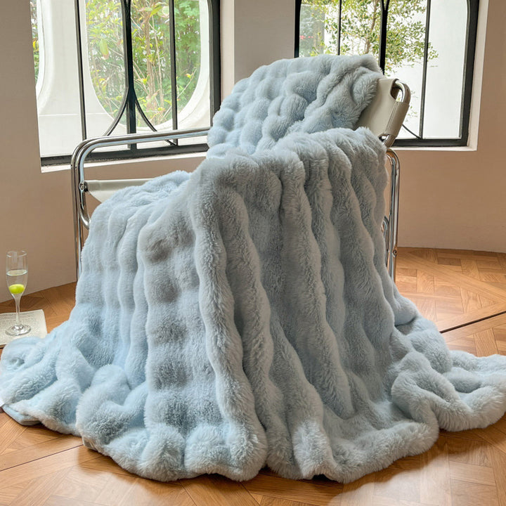 Luxurious Textured Soft Throw Blanket Stornfield