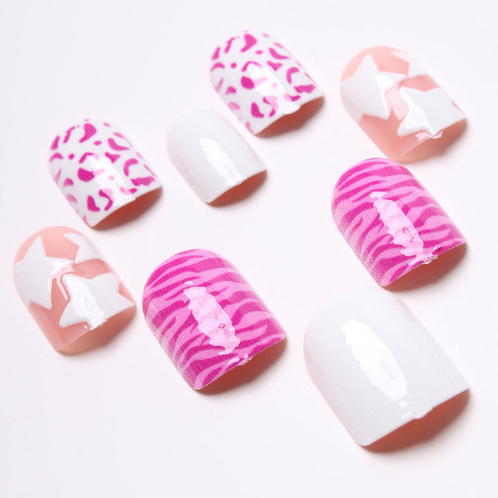 Artistic Themed Press-On Nail Set Stornfield