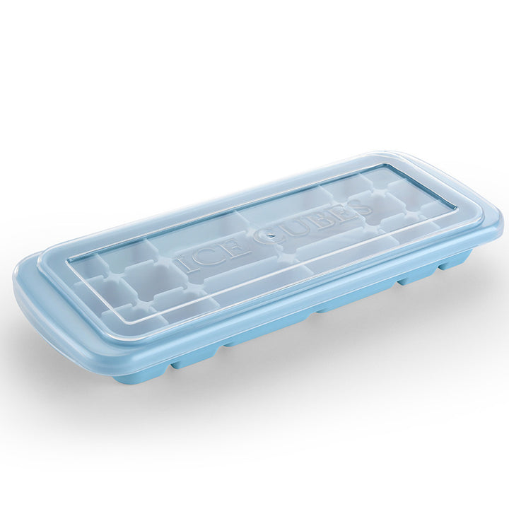 Silicone ice cube tray with precise fitting lid Stornfield