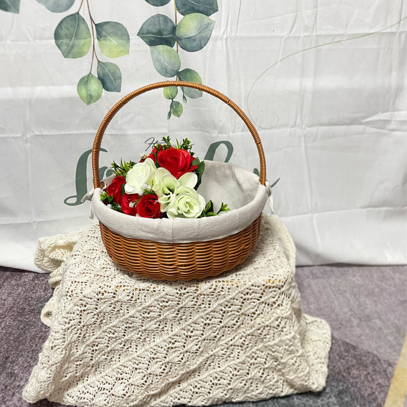 Women’s basket with fabric lining Stornfield