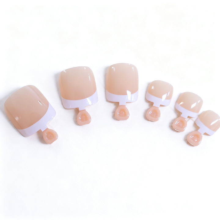 Premium French Tip Gel Nail Art Stornfield