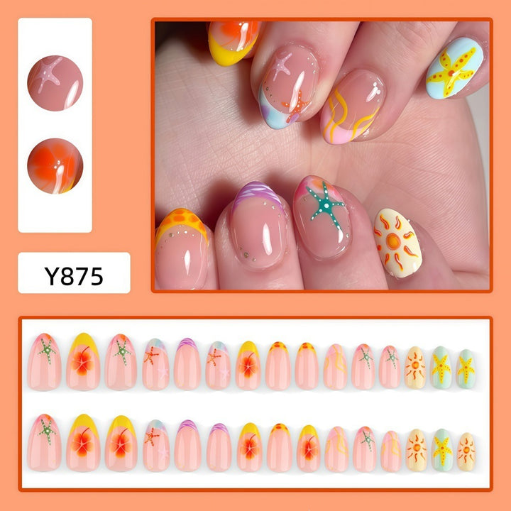 Creative and colorful nail design set Stornfield