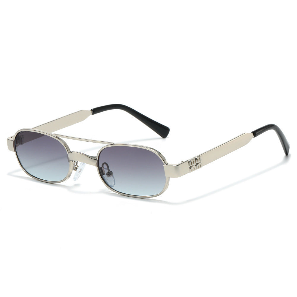 Stylish Minimalist Oval Sunglasses Stornfield