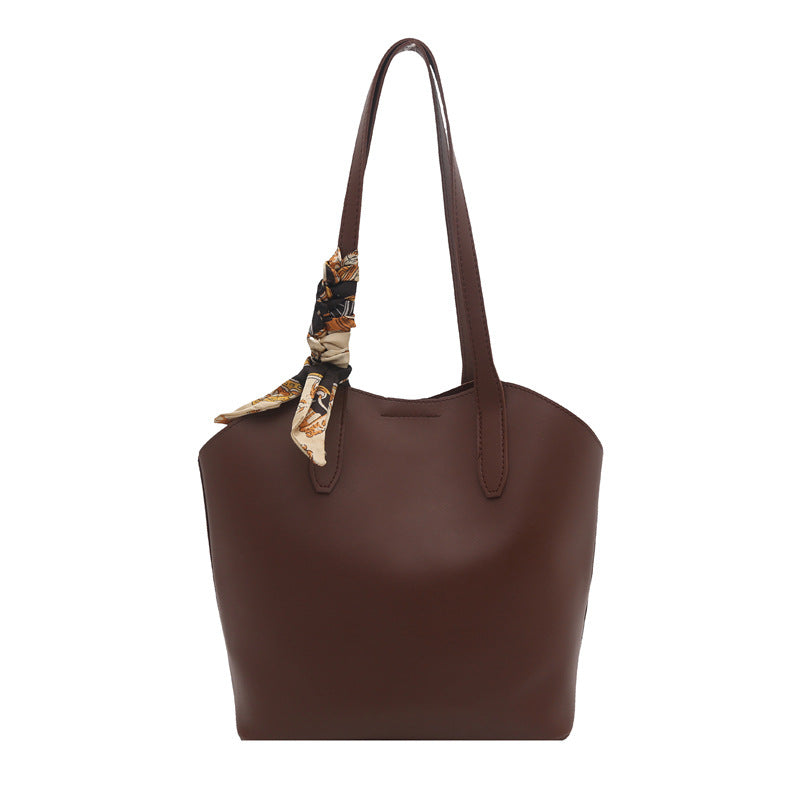 WoChic Designer Tote Bag with Stylish Scarf Stornfield