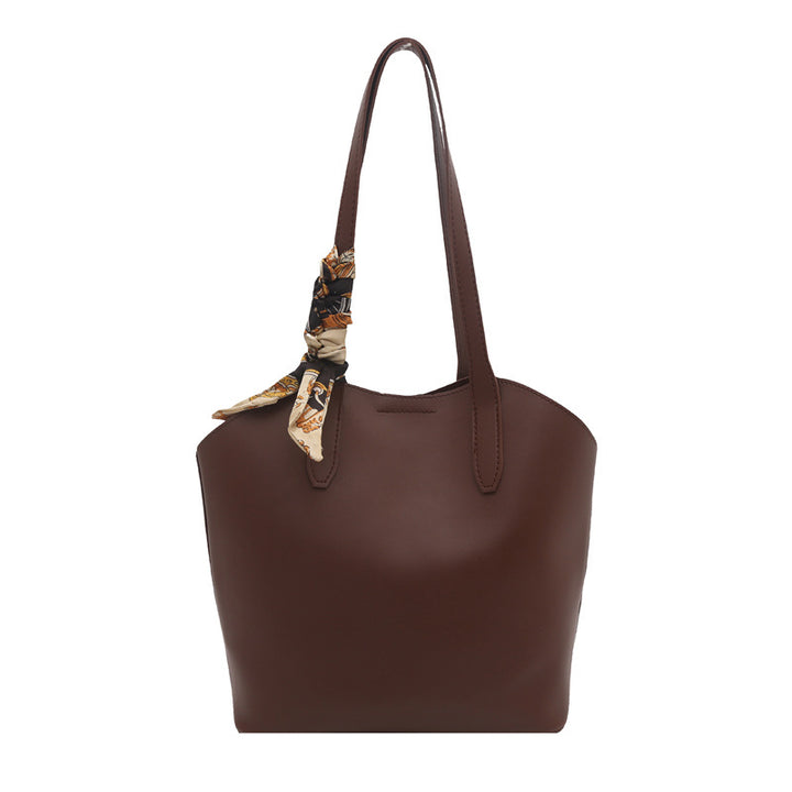 WoChic Designer Tote Bag with Stylish Scarf Stornfield