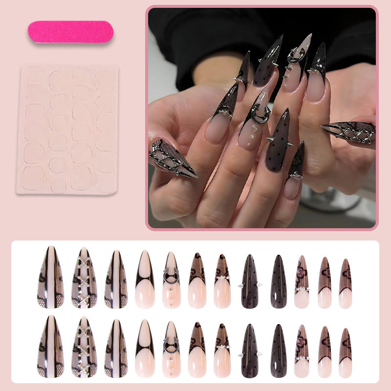 Creative artificial nails with unique accents Stornfield