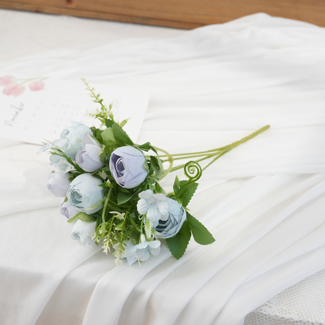 Elegant Faux Peony Bouquet