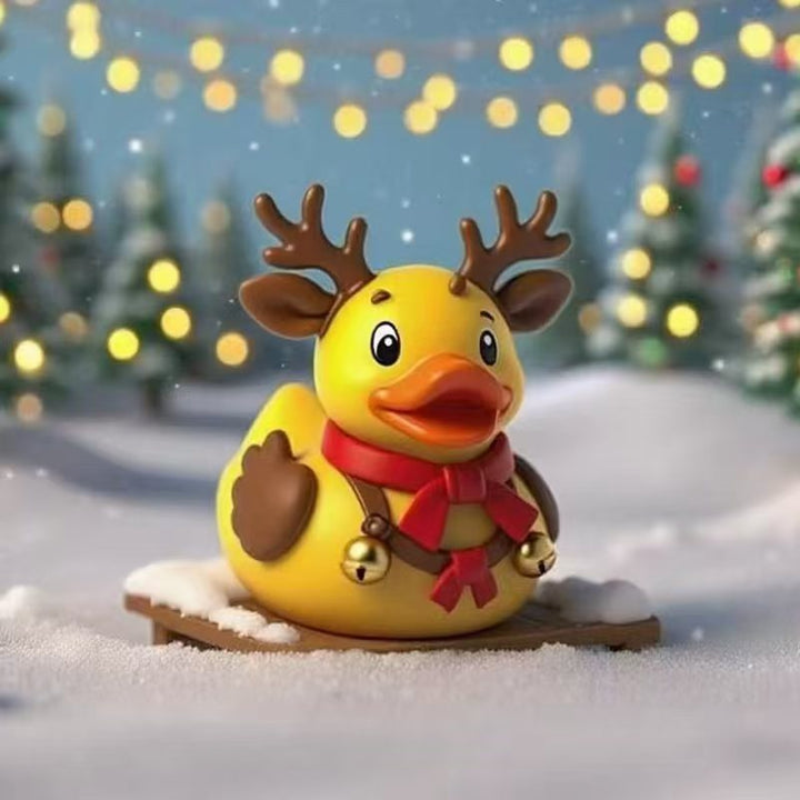 Funny rubber duck in craftsman's outfit Stornfield