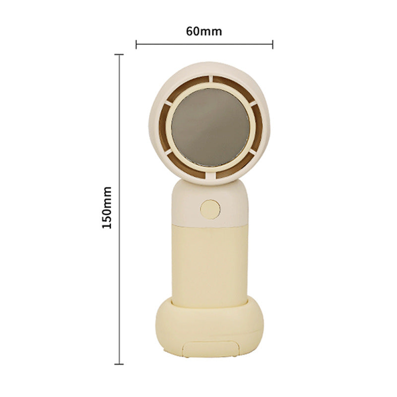 Unisex Portable Hand Fan with Compact Design and Powerful Battery Stornfield