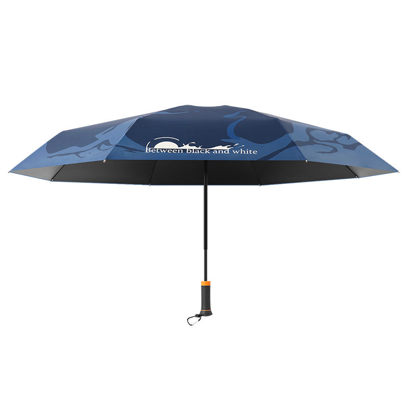 Women automatic and sturdy folding umbrella with ergonomic handle Stornfield