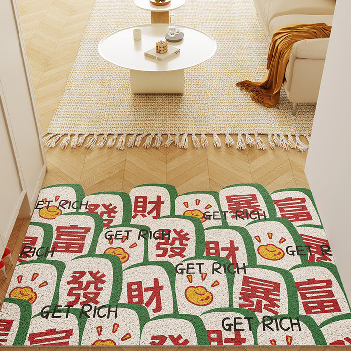 Motivational Quote Area Rug