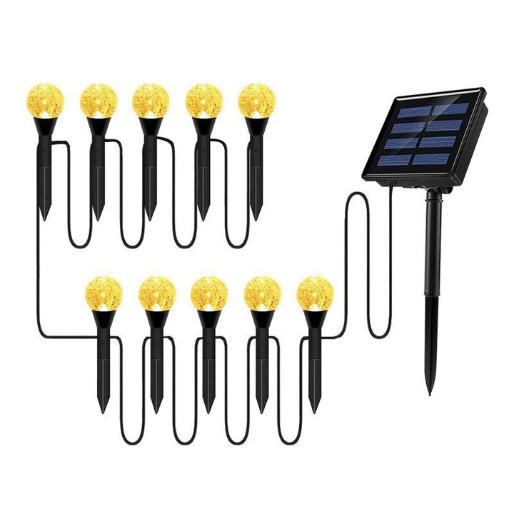 Crescent Moon Solar Garden Stake Lights Stornfield