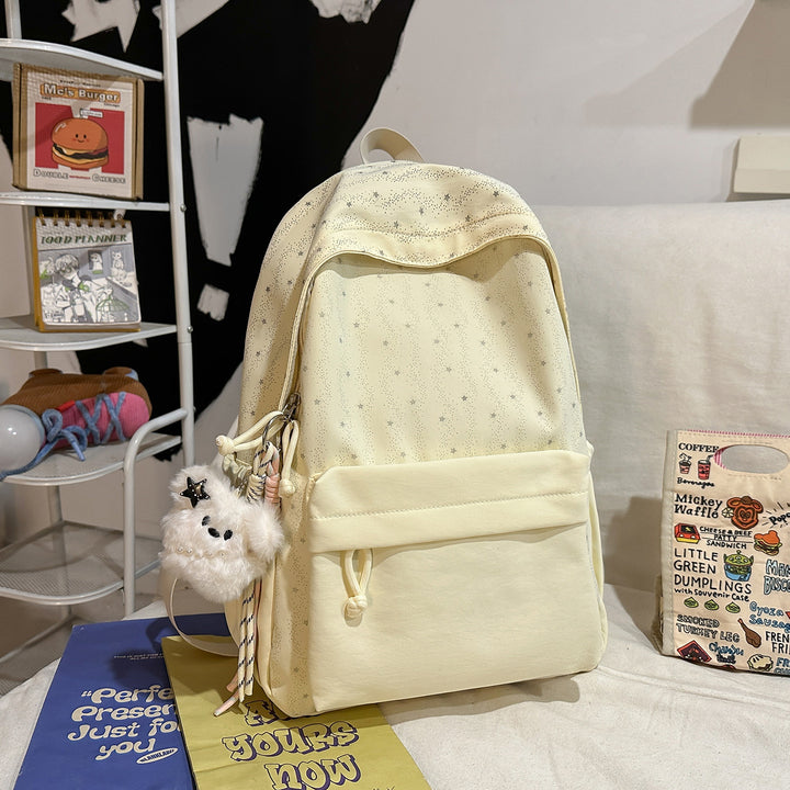 Backpack with Cute Star Design and Practical Storage Stornfield