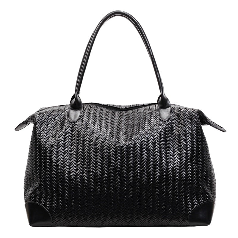 Luxurious Travel Bag In Modern Zigzag Pattern Stornfield
