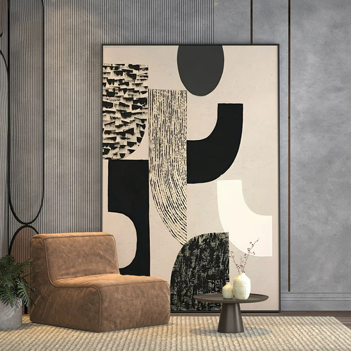 Abstract Geometric Wall Art Canvas