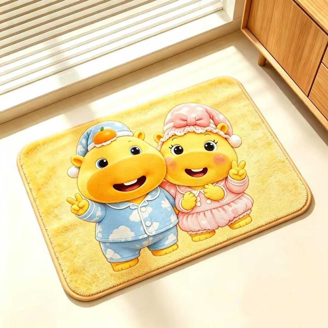 Cute Animal-Themed Bath Mat