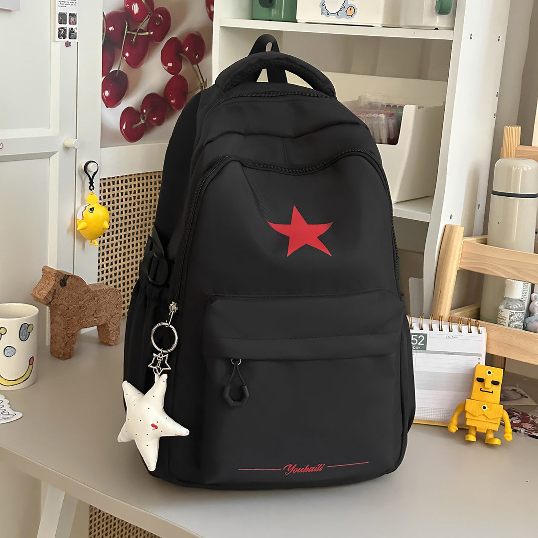 Casual Backpack with Stylish Star Design Stornfield
