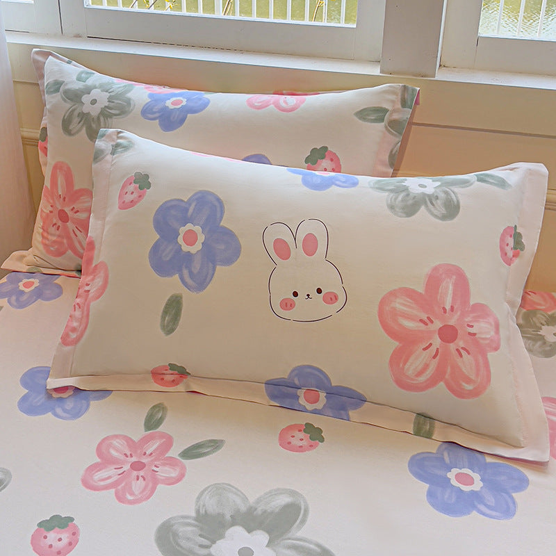 Cartoon-Themed Decorative Pillow Set