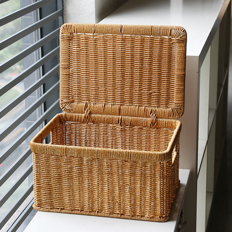 Natural Woven Storage Chest Stornfield