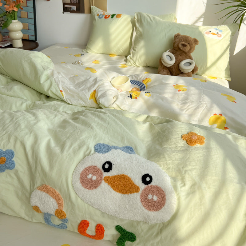 Playful Animal-Themed Bedding Set