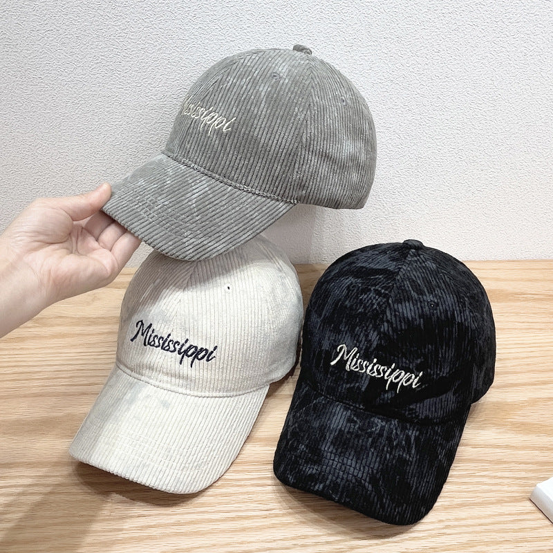 Women's Corduroy Visor Cap Stornfield
