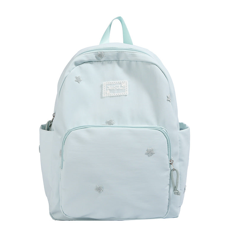 Embroidered Lightweight Casual Backpack Stornfield