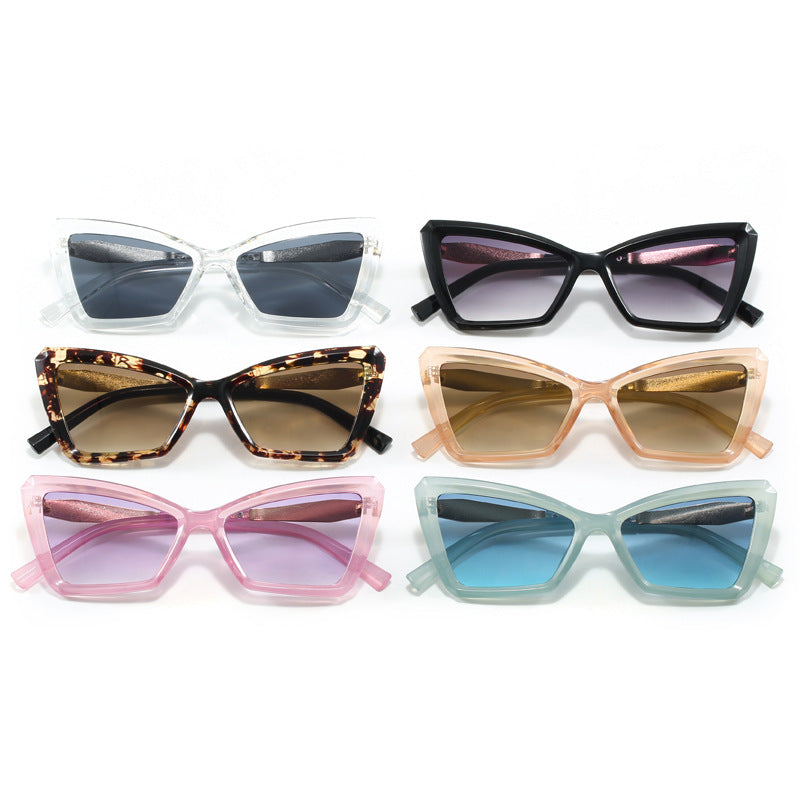 Women's Cat-Eye Sunglasses with Luxurious Transparent Frame Stornfield