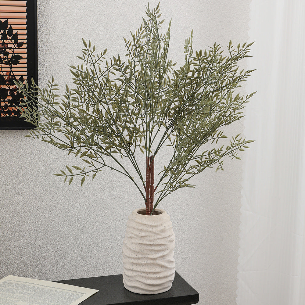 Decorative Artificial Branch with Delicate Leaves