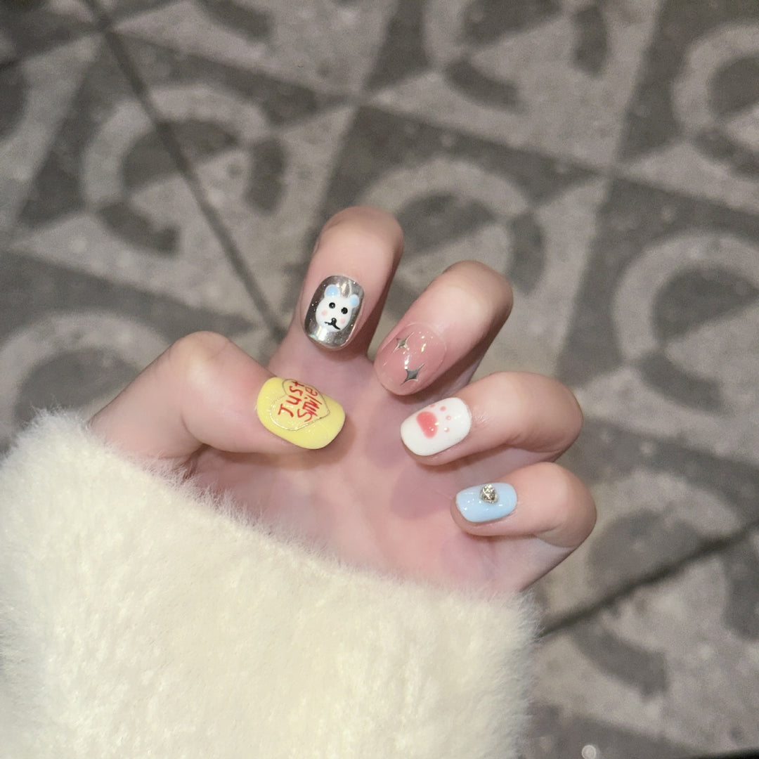 Cute Animal Design Nail Art Set Stornfield