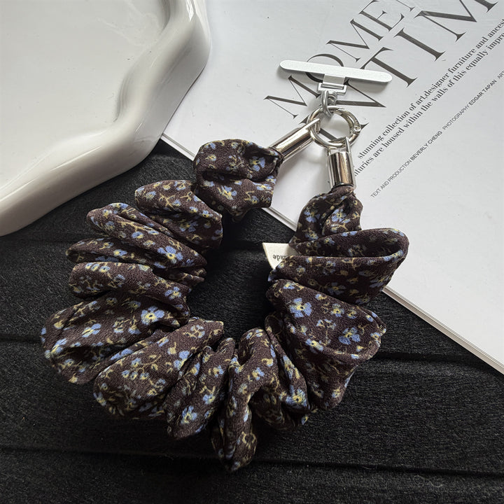 Decorative Floral Pattern Hair Scrunchie Stornfield
