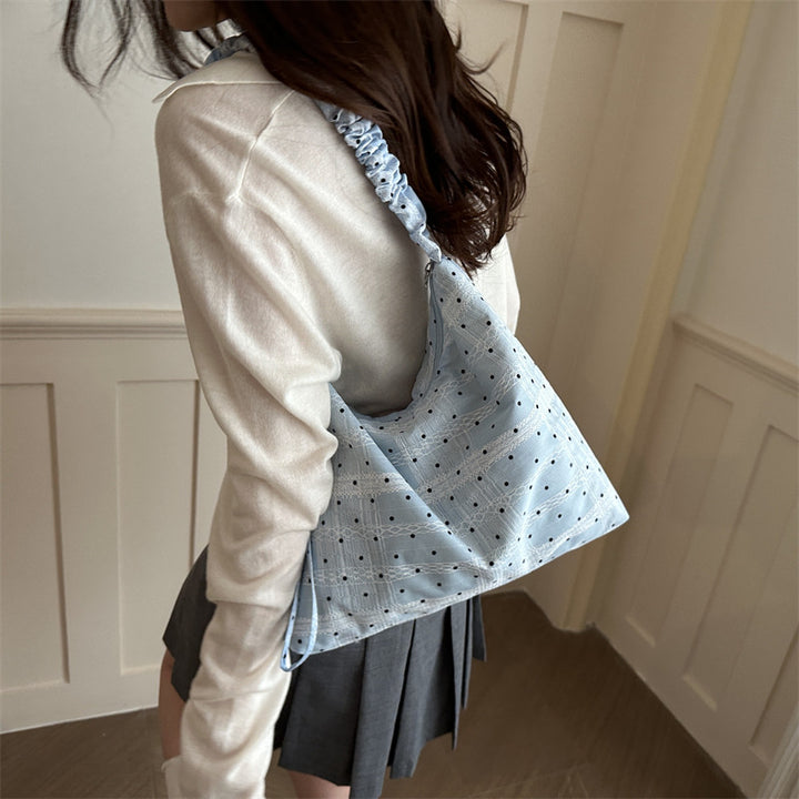 Stylish Fabric Slouchy Hobo Bag