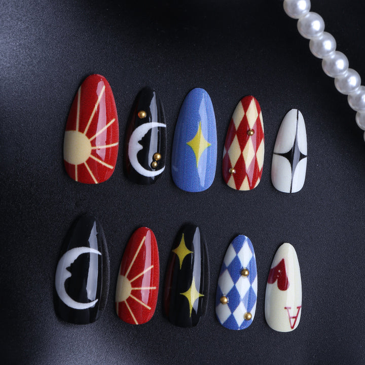 Artificial nails with Creative Design Stornfield