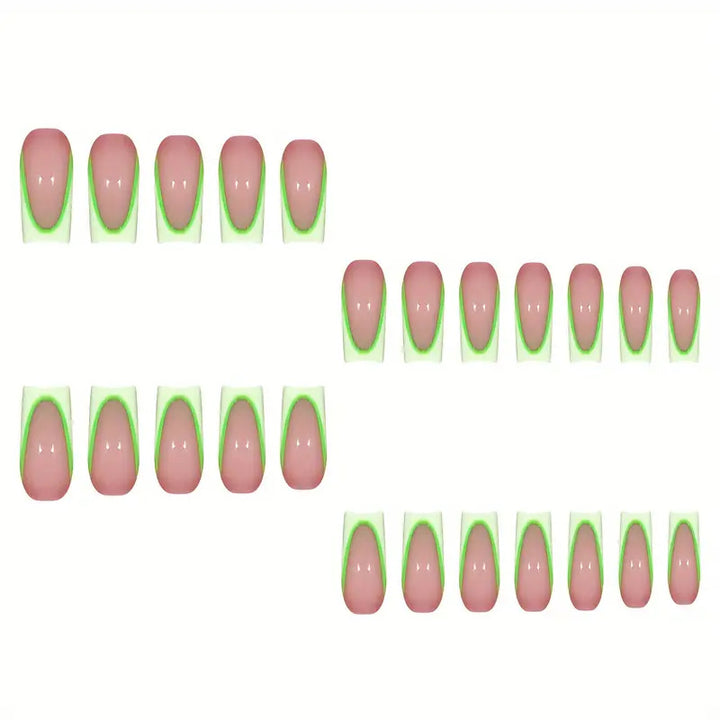 Chic Gradient Press-On Nails Stornfield