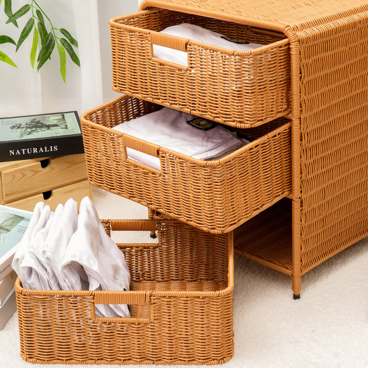 Multi-Drawer Woven Storage Chest Stornfield