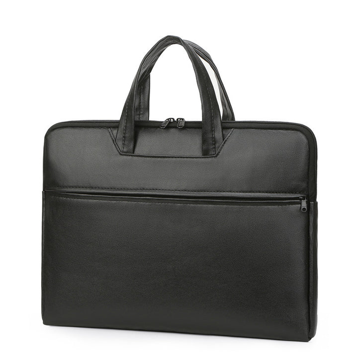 Professional Leather Document Carrier Stornfield