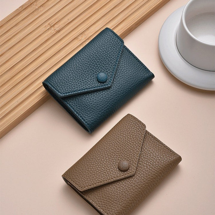 Premium Textured Leather Coin Wallet Stornfield