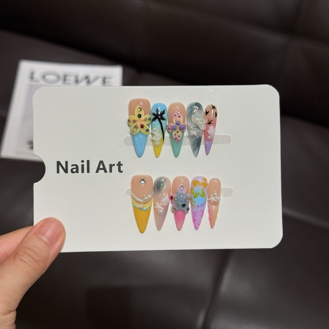 Creative Nail Art Tips Set