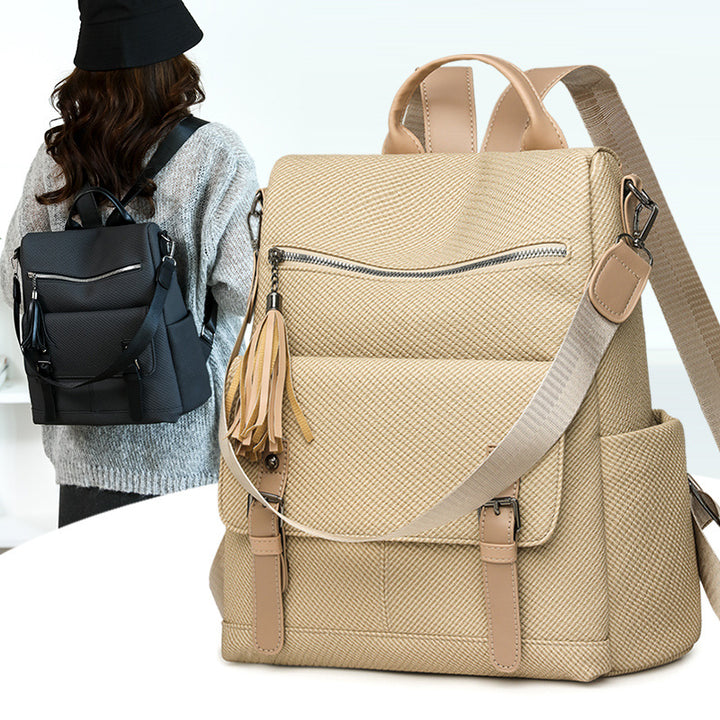 Multi-Functional Textured Backpack Stornfield