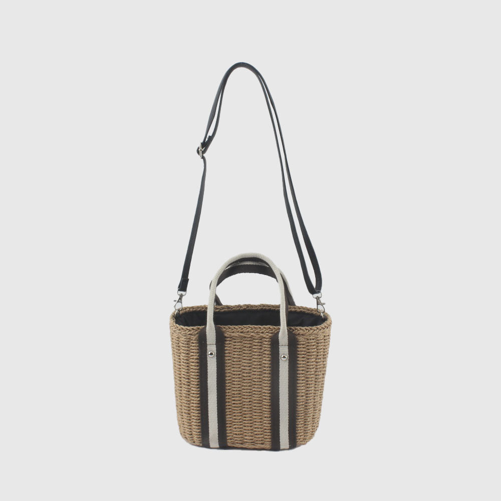 Shopping bag in modern basket design Stornfield