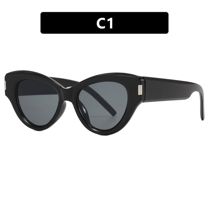 Ladies stylish Cat-Eye sunglasses with transparent frame Stornfield