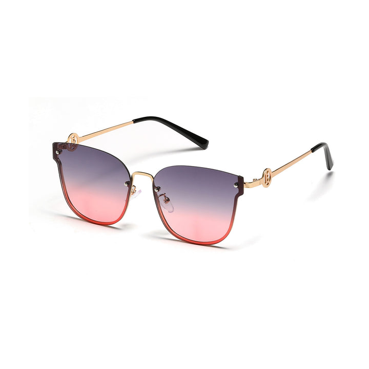 Women's fashionable oversized sunglasses with unique gradient Stornfield