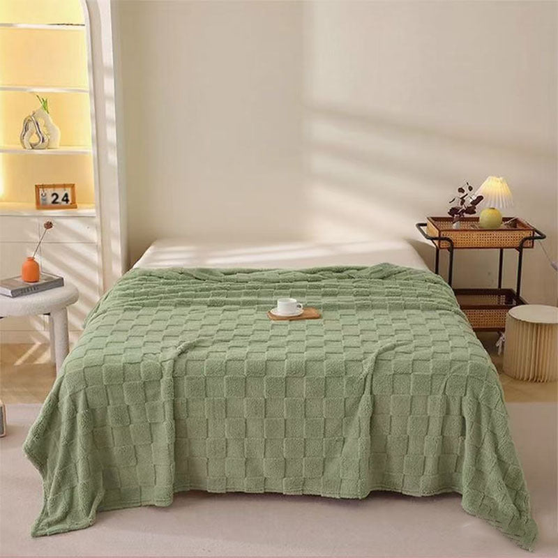 Women Soft and Breathable Plaid Blanket Stornfield